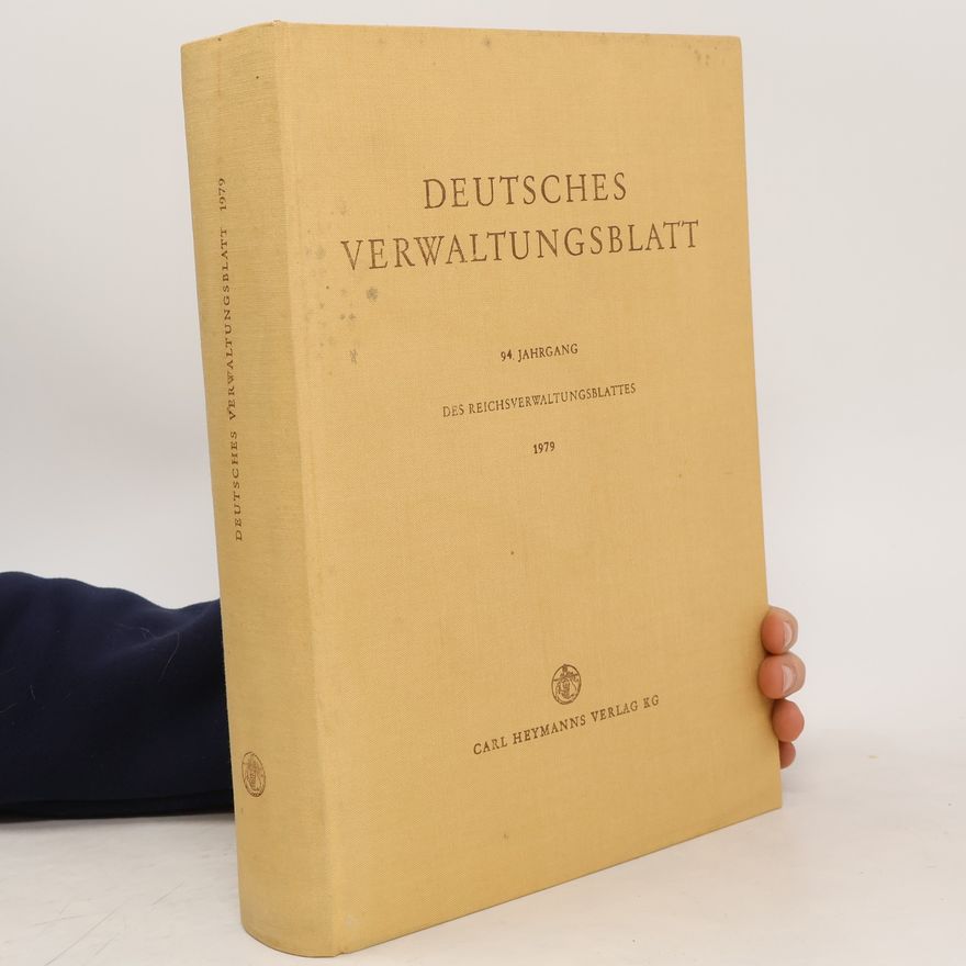 Autorenkollektiv Deutsches Verwaltungsblatt