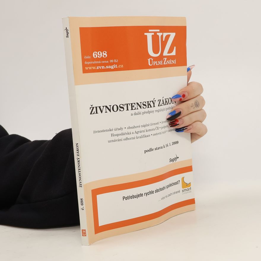 Kolektiv autorů Živnostenský zákon