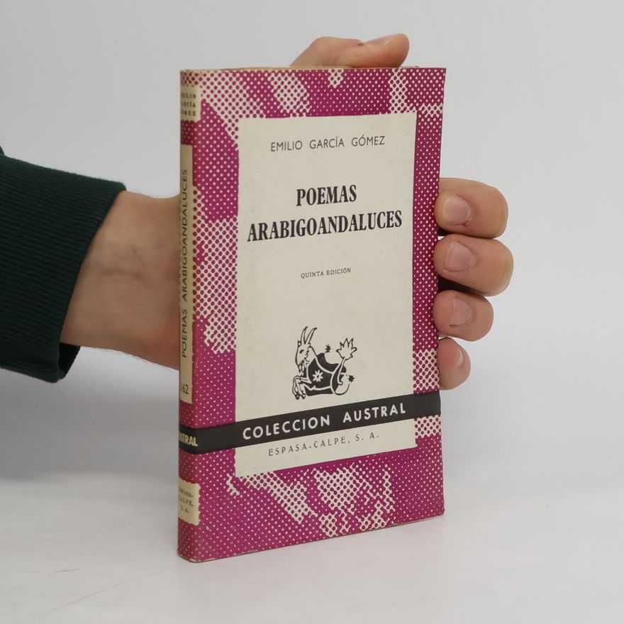 Emilio García Gómez Poemas arábigoandaluces