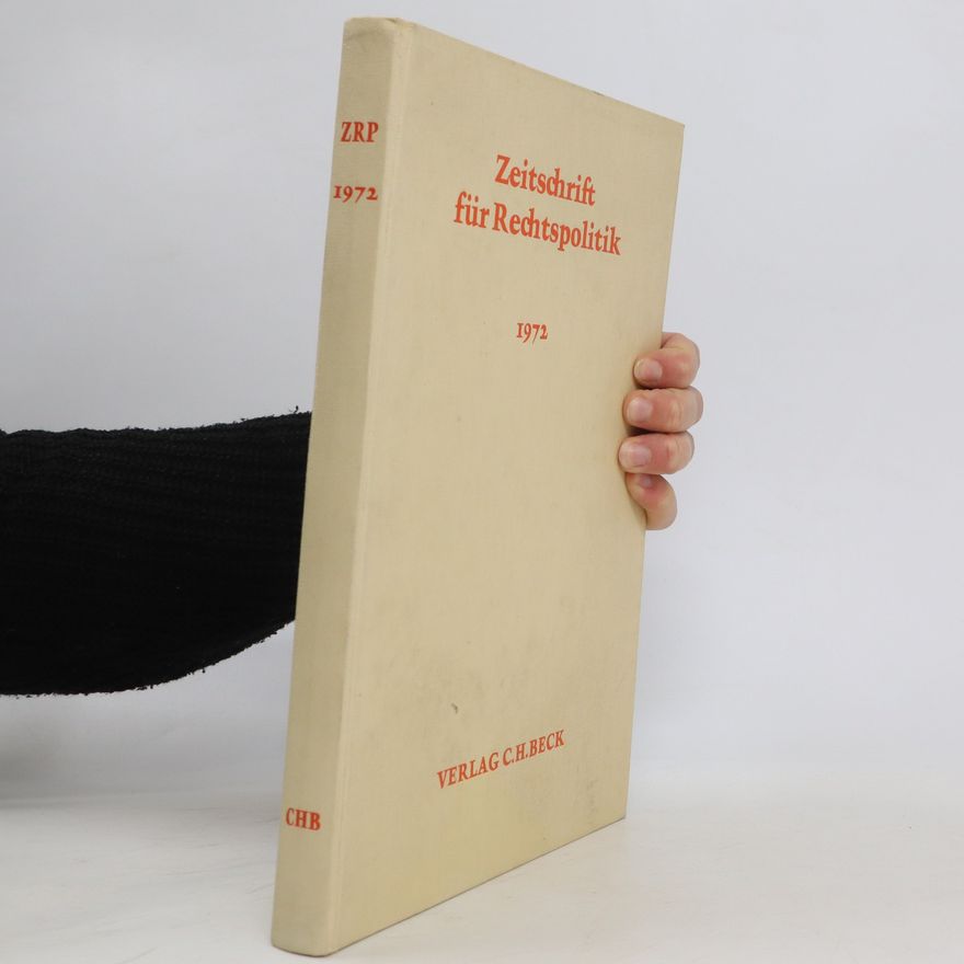 Kolektiv autorů Zeitschrift für Rechtspolitik