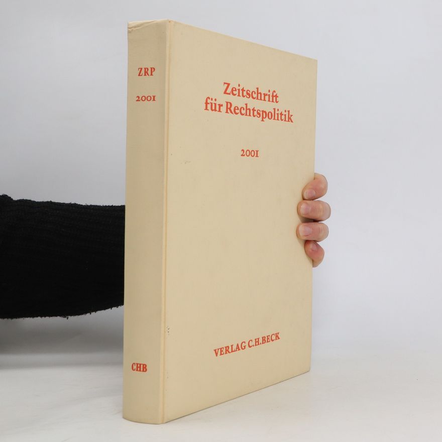 Kolektiv autorů Zeitschrift für Rechtspolitik
