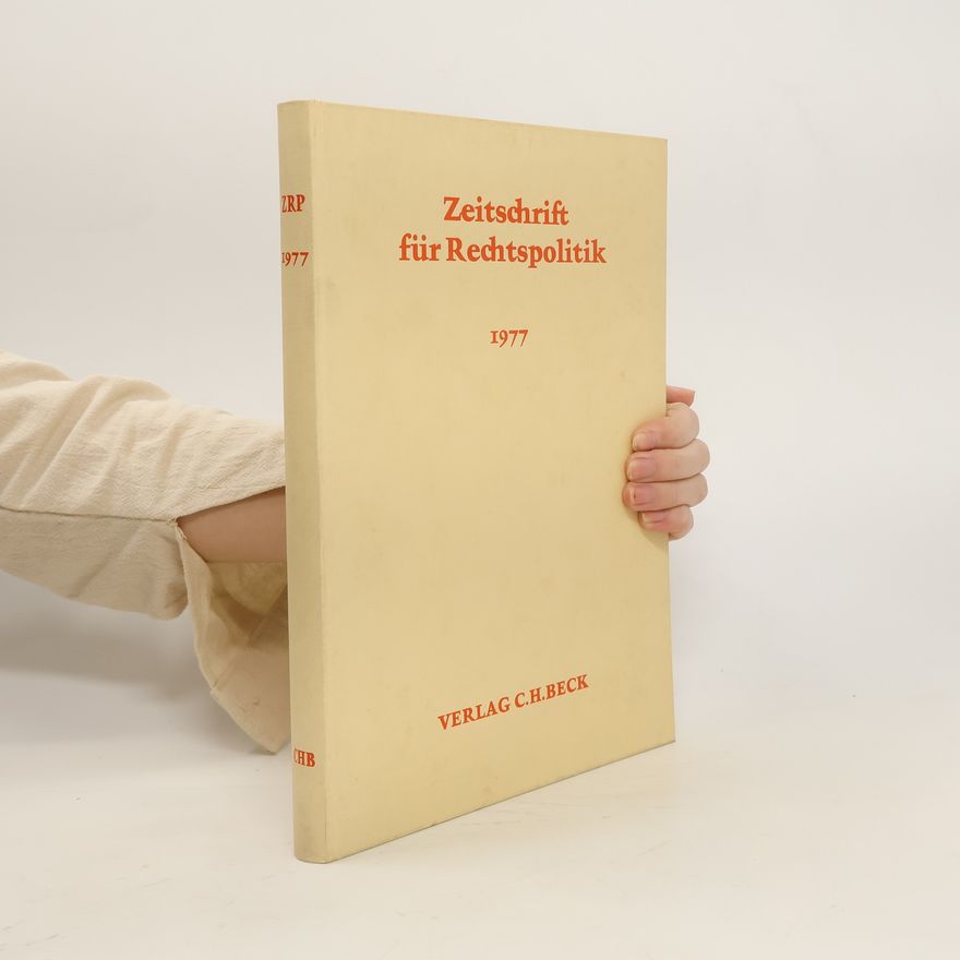 Kolektiv autorů Zeitschrift für Rechtspolitik