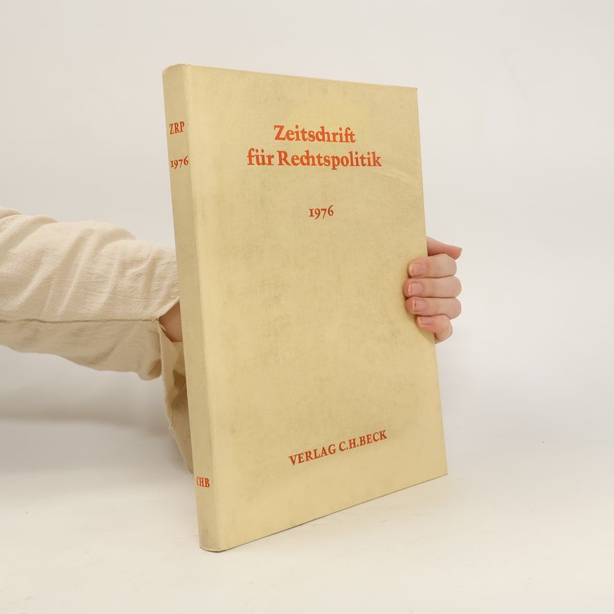 Kolektiv autorů Zeitschrift für Rechtspolitik