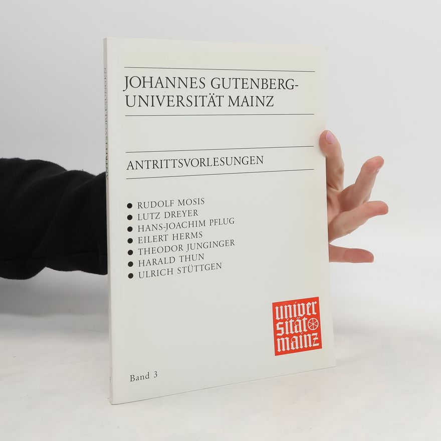Autorenkollektiv Antrittsvorlesungen