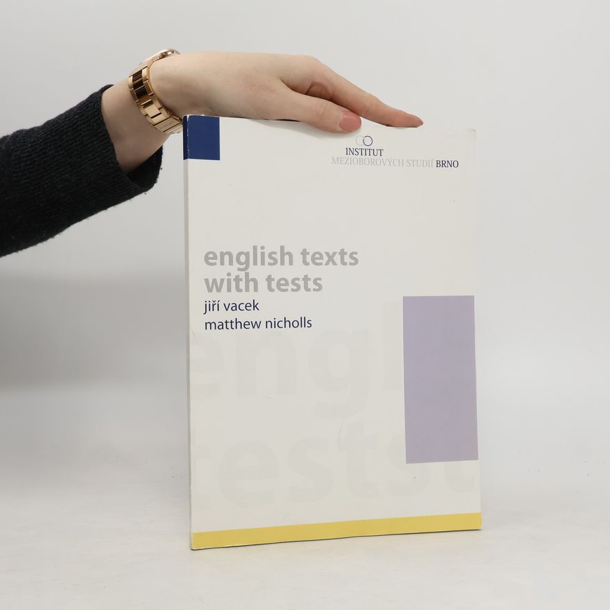 Matthew Nicholls English texts with tests