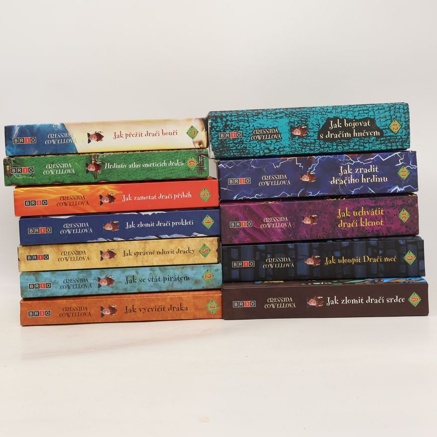 Cressida Cowell Škyťák, Šelmovská štika III. Kniha 1.-12.