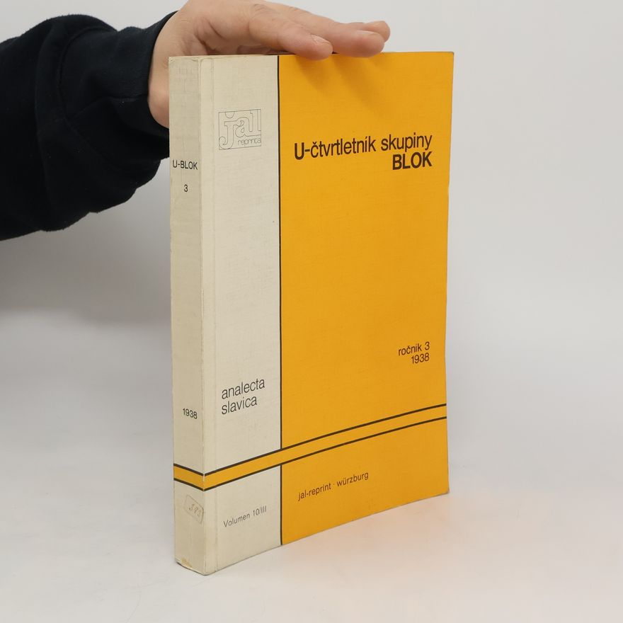 Autorenkollektiv U-čtvrtletník skupiny Blok 3/1938