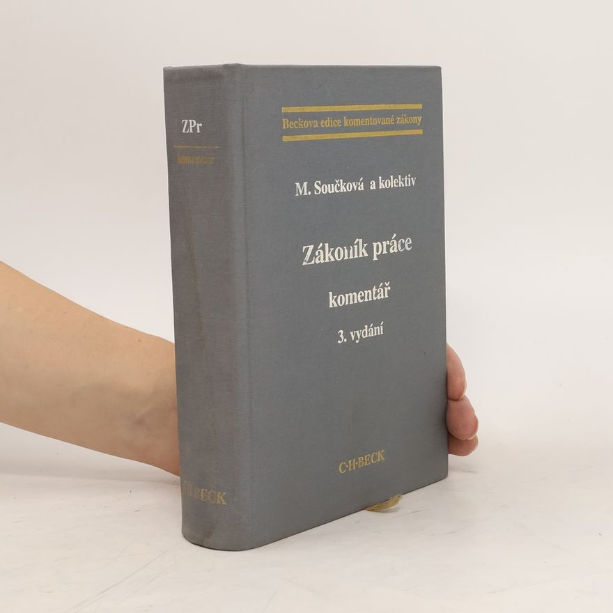 Marie Součková Zákoník práce: Komentář