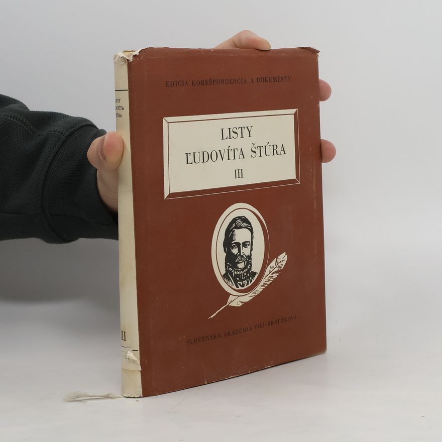 Ľudovít Štúr Listy Ľudovíta Štúra III.