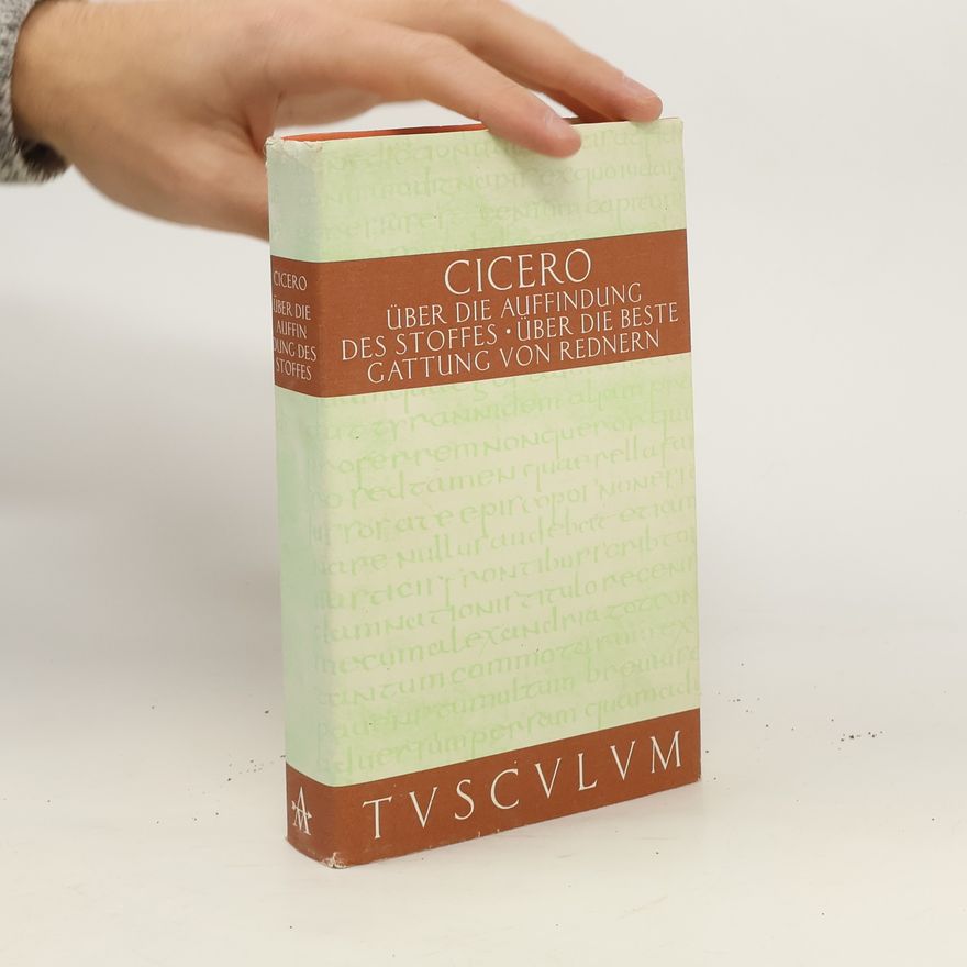 Marcus Tullius Cicero De inventione