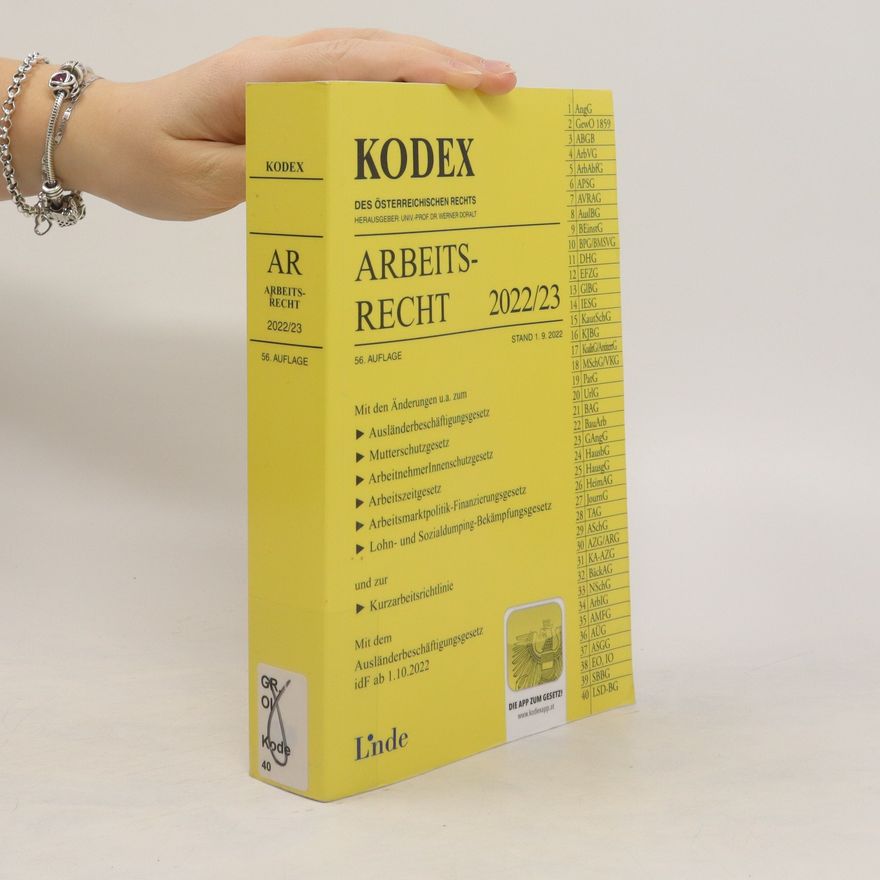 Kolektiv autorů Arbeitsrecht 2022/2023
