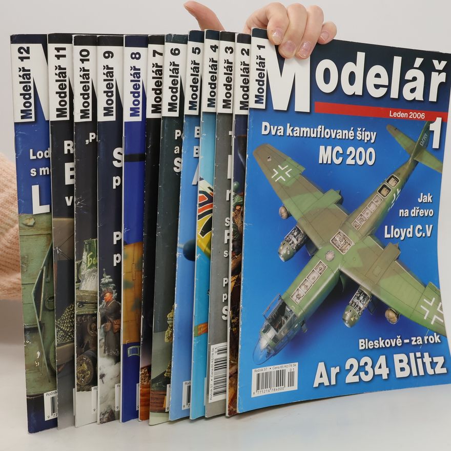 Collectif d'auteurs Modelář 1-12/2006