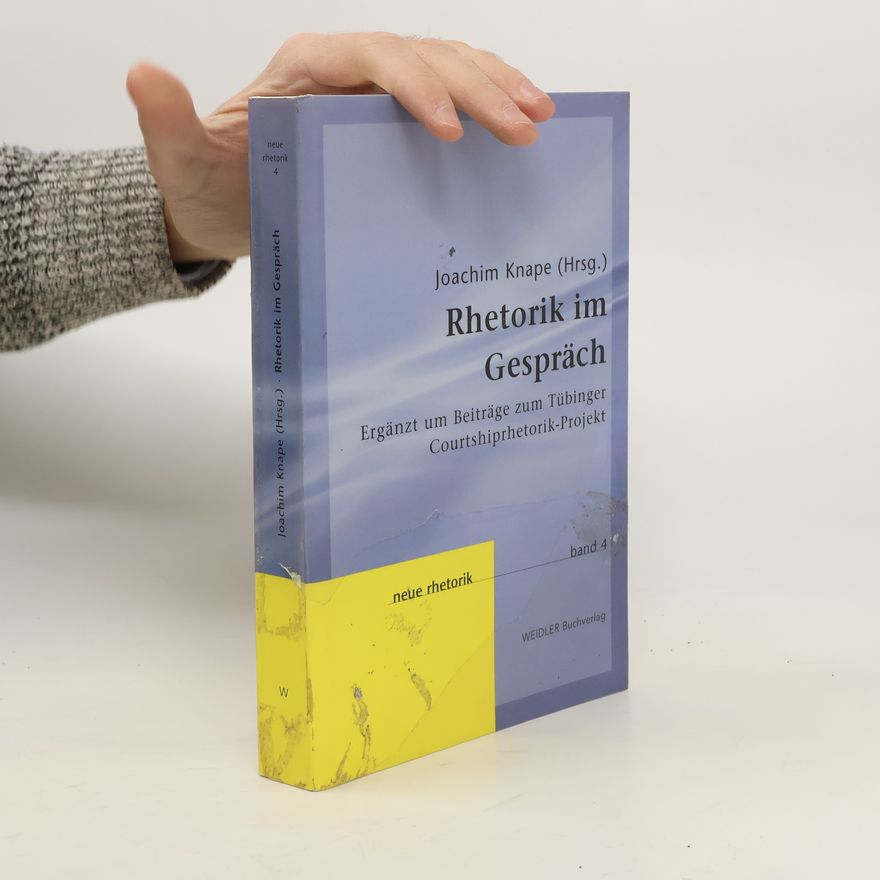 Joachim Knape Rhetorik im Gespräch