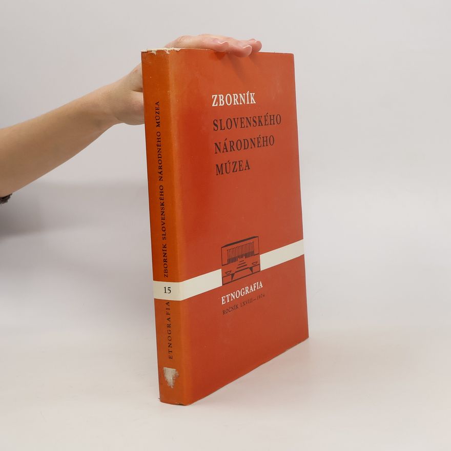 AA.VV. Zborník slovenského národného múzea
