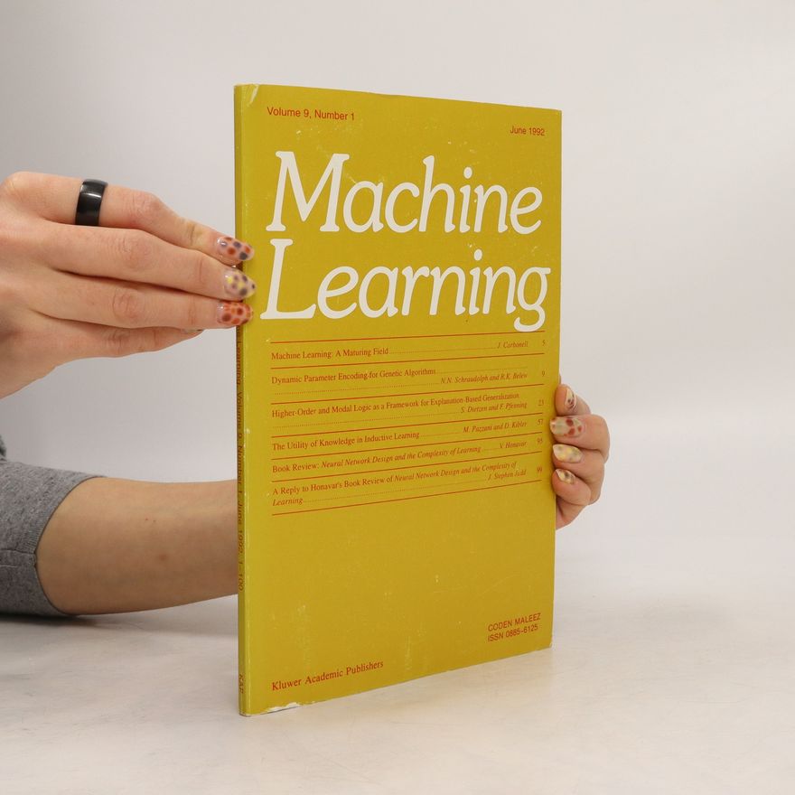 Autorenkollektiv Machine Learning 6/1992