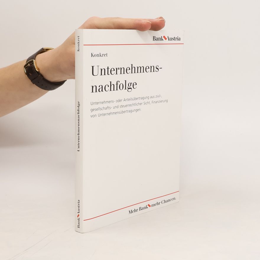 Autorenkollektiv Unternehmensnachfolge