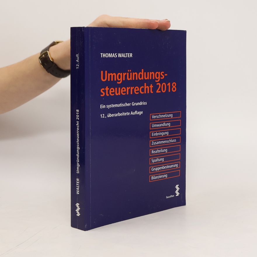 Walter Thomas Umgründungssteuerrecht 2018