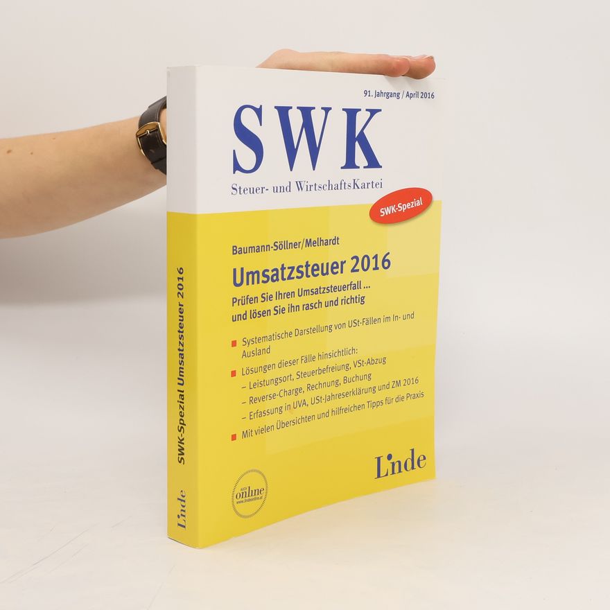 Kolektiv autorů SWK-Spezial Umsatzsteuer 2016