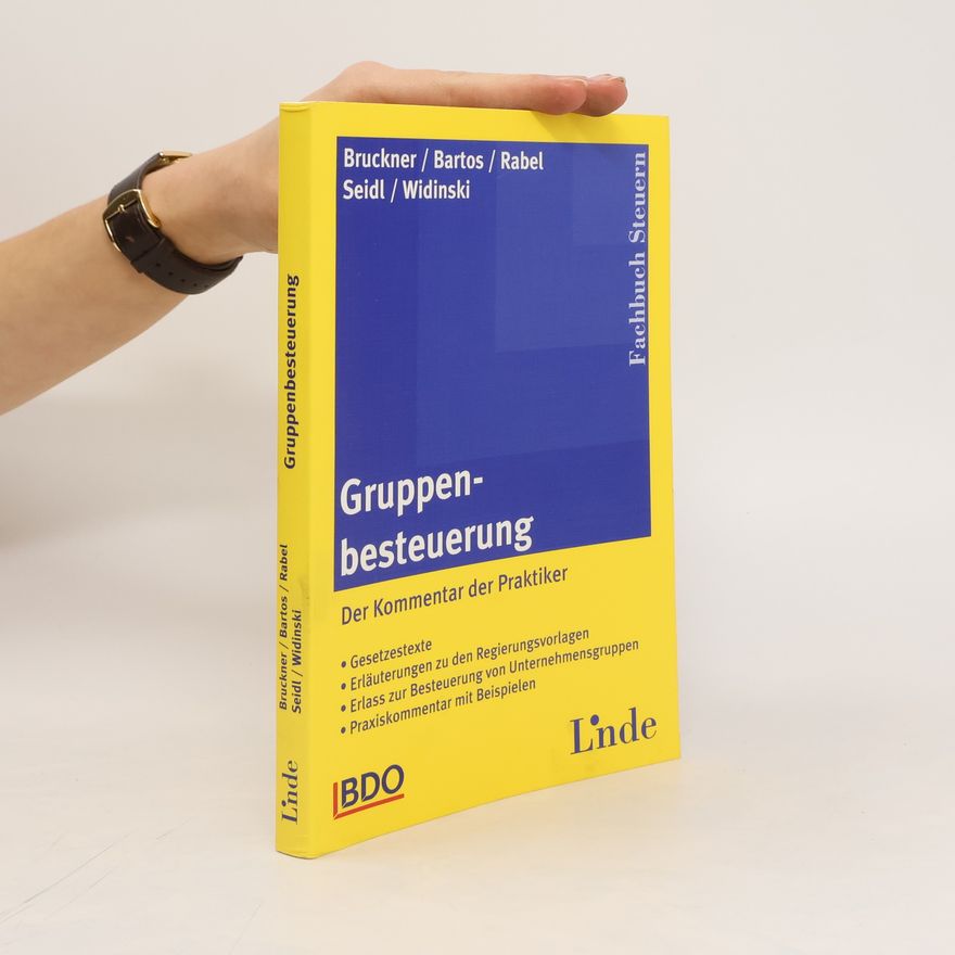 Karl E. Bruckner Gruppenbesteuerung