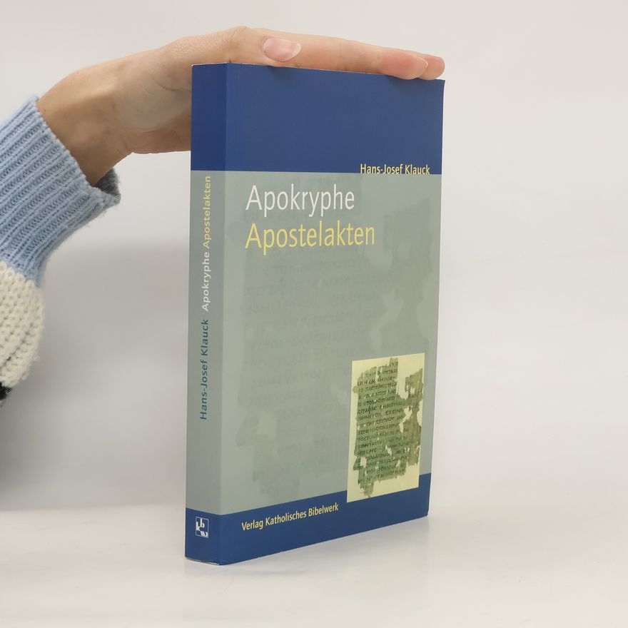 Hans Klauck Apokryphe Apostelakten