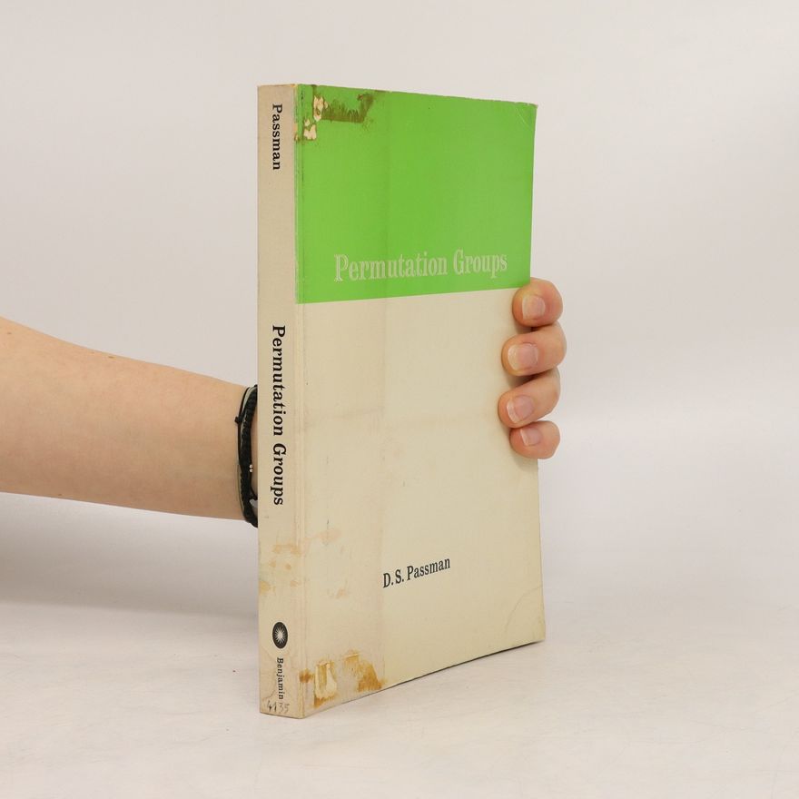Donald S. Passman Permutation Groups