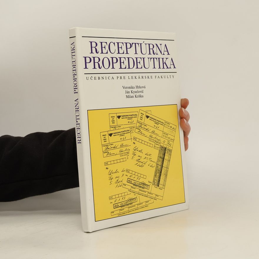Veronika Hrková Receptúrna propedeutika