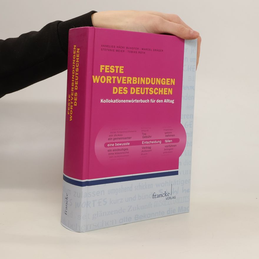 Annelies Häcki Buhofer Feste Wortverbindungen des Deutschen