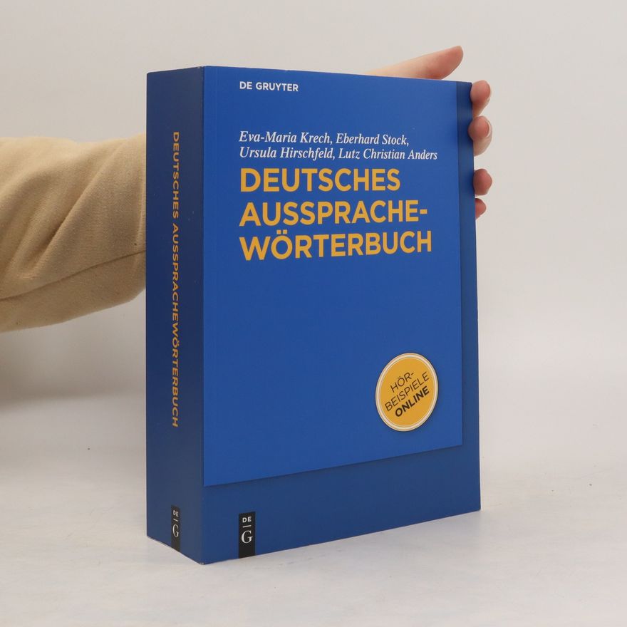 Eva Maria Krech Deutsches Aussprachewörterbuch