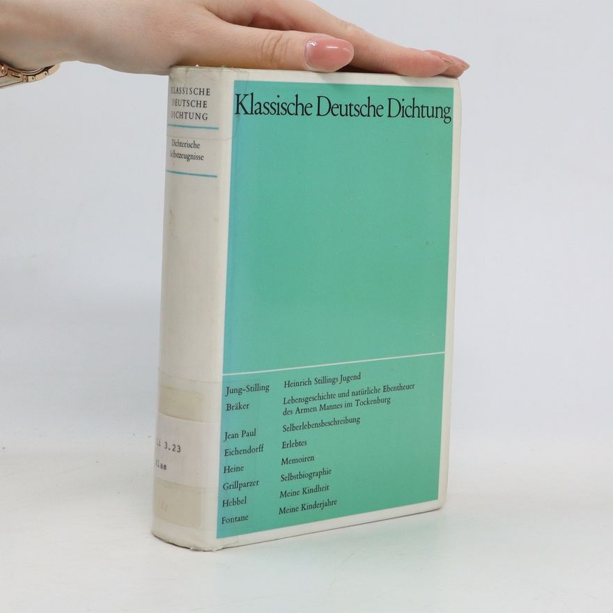 Kolektiv autorů Klassische Deutsche Dichtung 21
