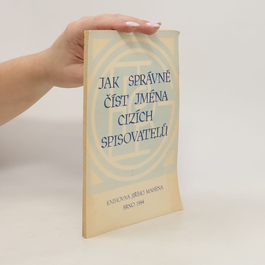 Various authors Jak správně číst jména cizích spisovatelů