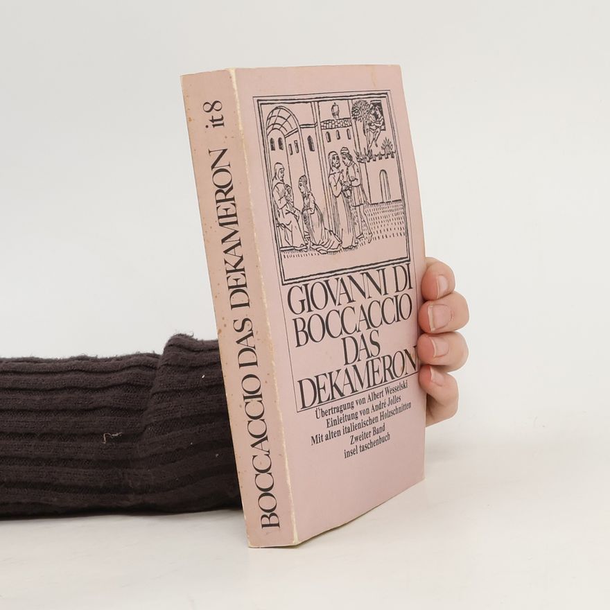 Giovanni Boccaccio Das Dekameron. Tl.2. Einl. v. Andre Jolles