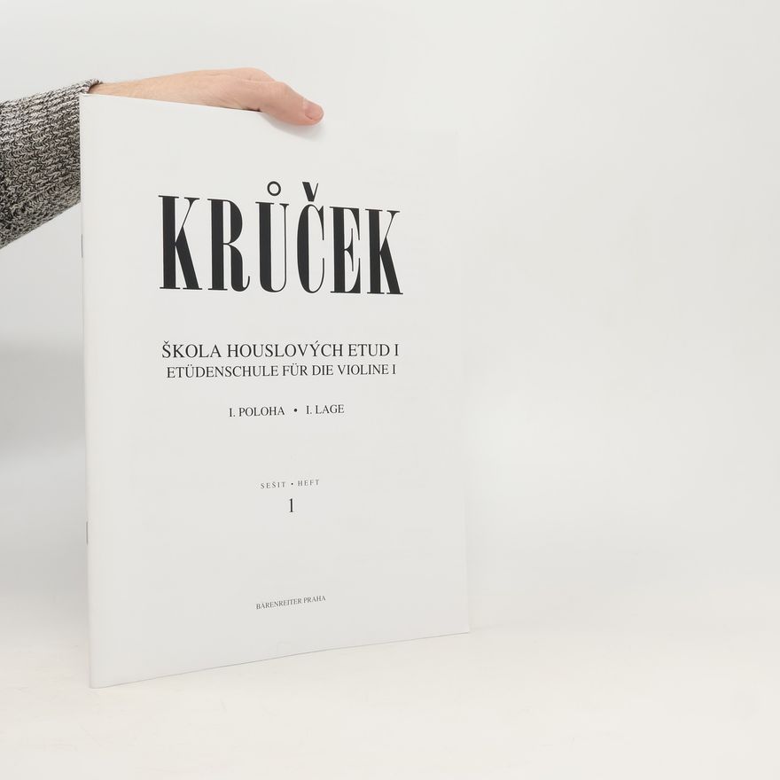Kolektiv autorů Krůček škola houslových etud 1.