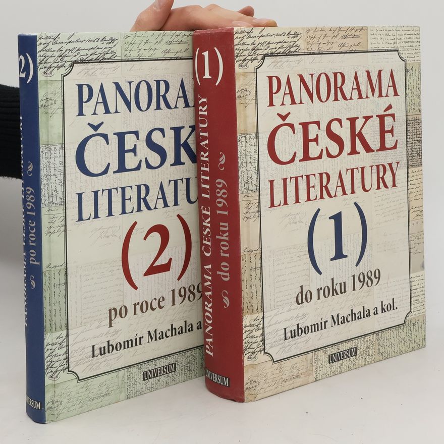 Lubomír Machala Panorama české literatury 1-2