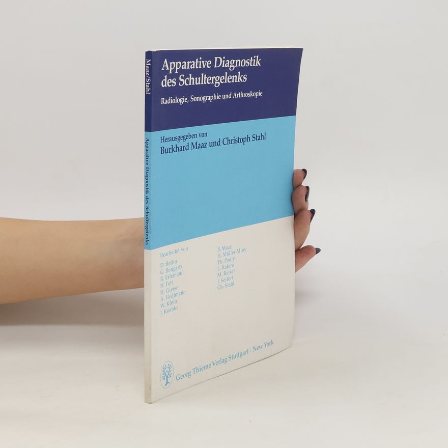 Burkhard Maaz Apparative Diagnostik des Schultergelenks