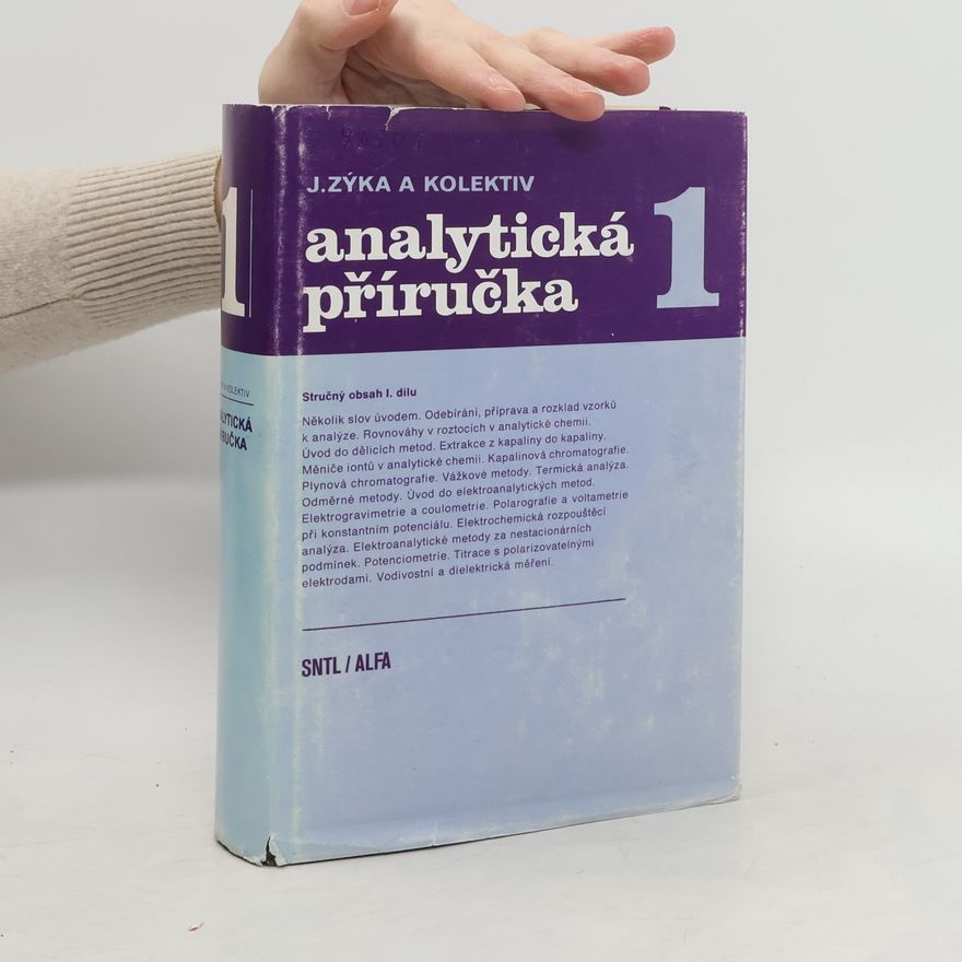 Jaroslav Zýka Analytická příručka. Díl I.