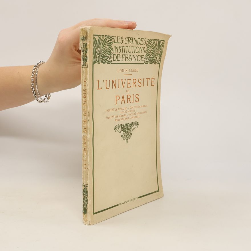 Louis Liard L'Université de Paris
