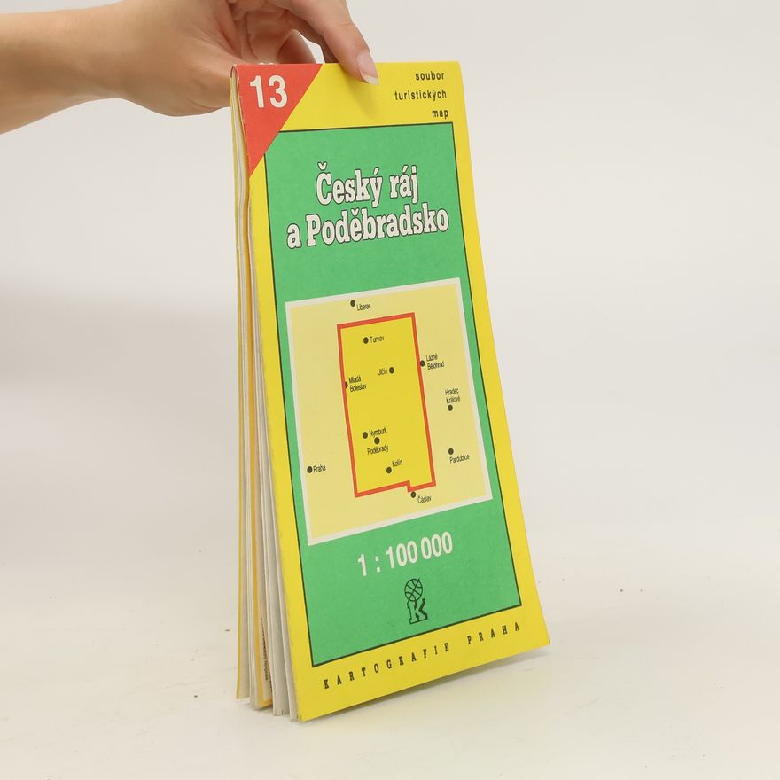 Kolektiv autorů Český ráj a Poděbradsko, soubor turistických map