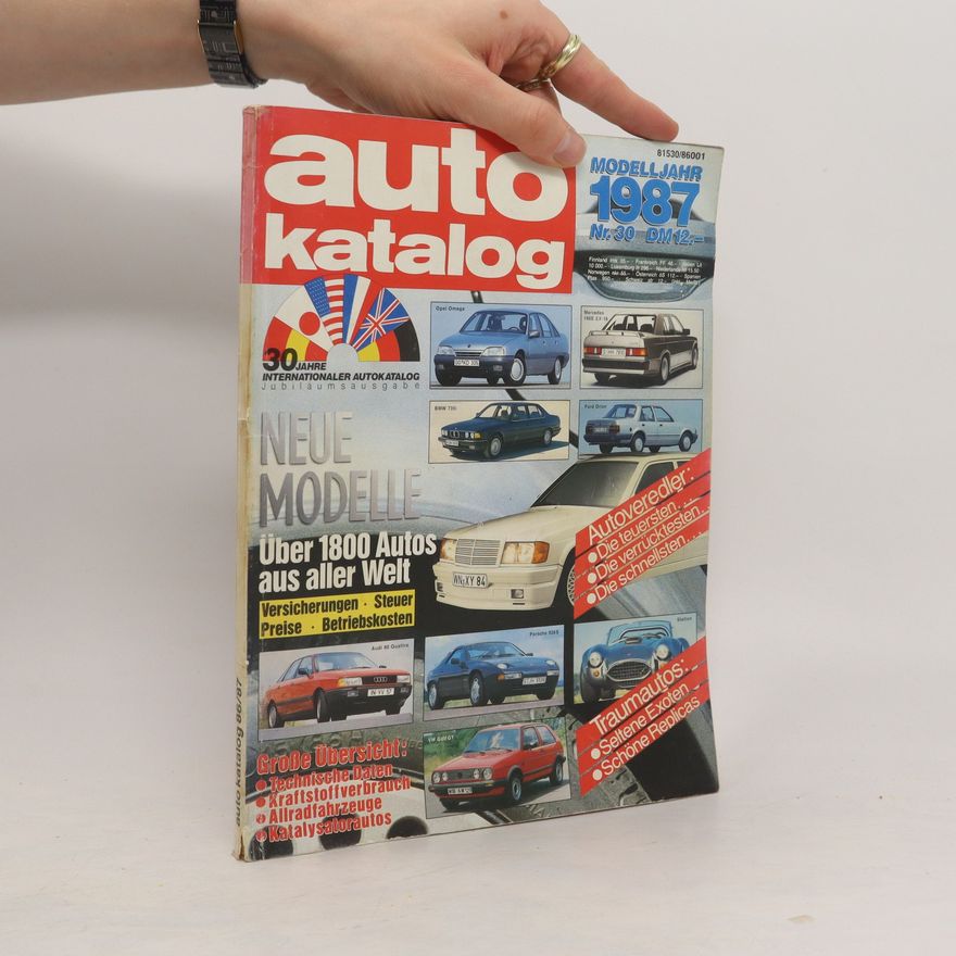 Autorenkollektiv Auto Katalog 30/1987