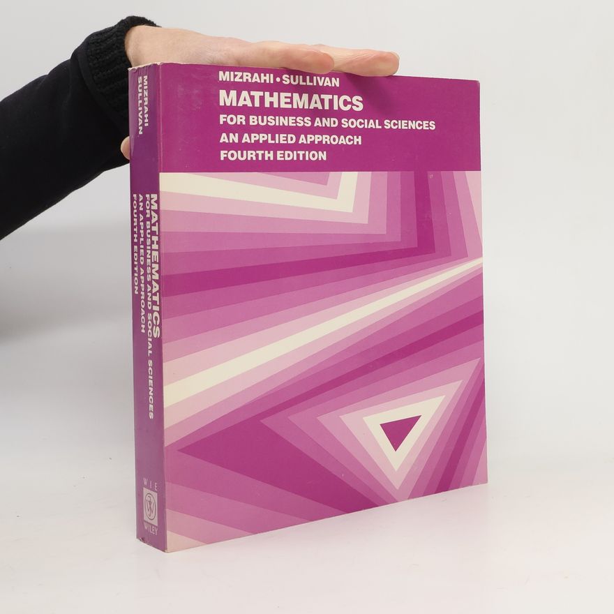 Michael Sullivan Mathematics for Business and Social Sciences