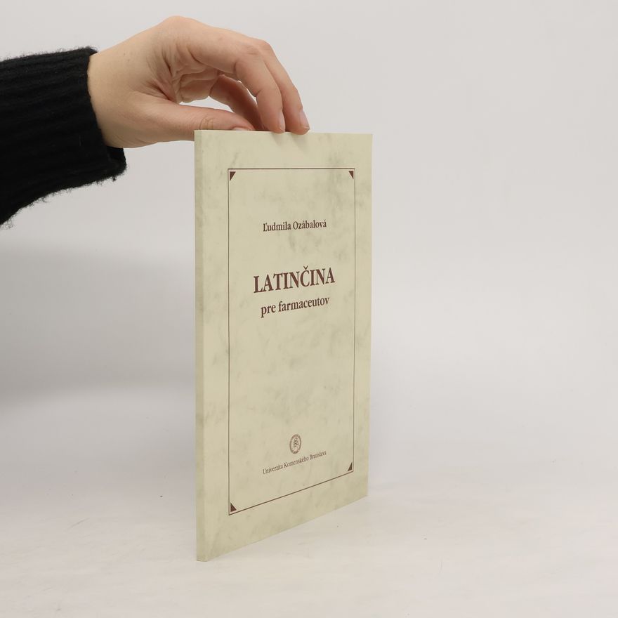 Ľudmila Ozábalová Latinčina pre farmaceutov