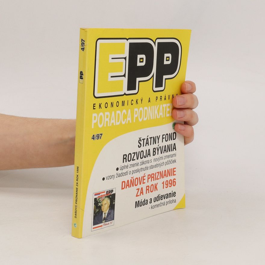Kolektiv autorů Ekonomický a právny poradca podnikateľa 4/97