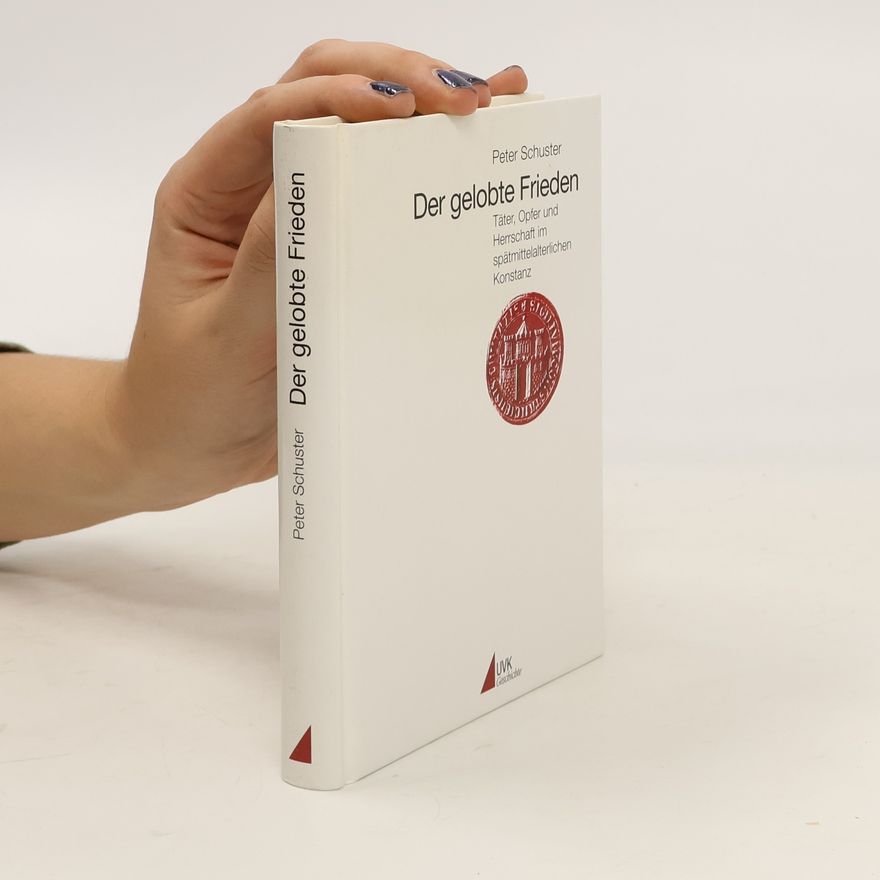 Peter Schuster Der gelobte Frieden