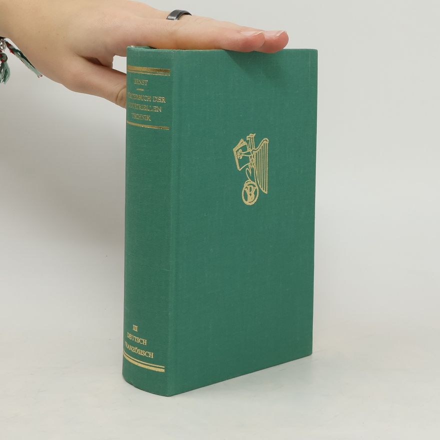 Richard Ernst Dictionnaire de la technique industrielle