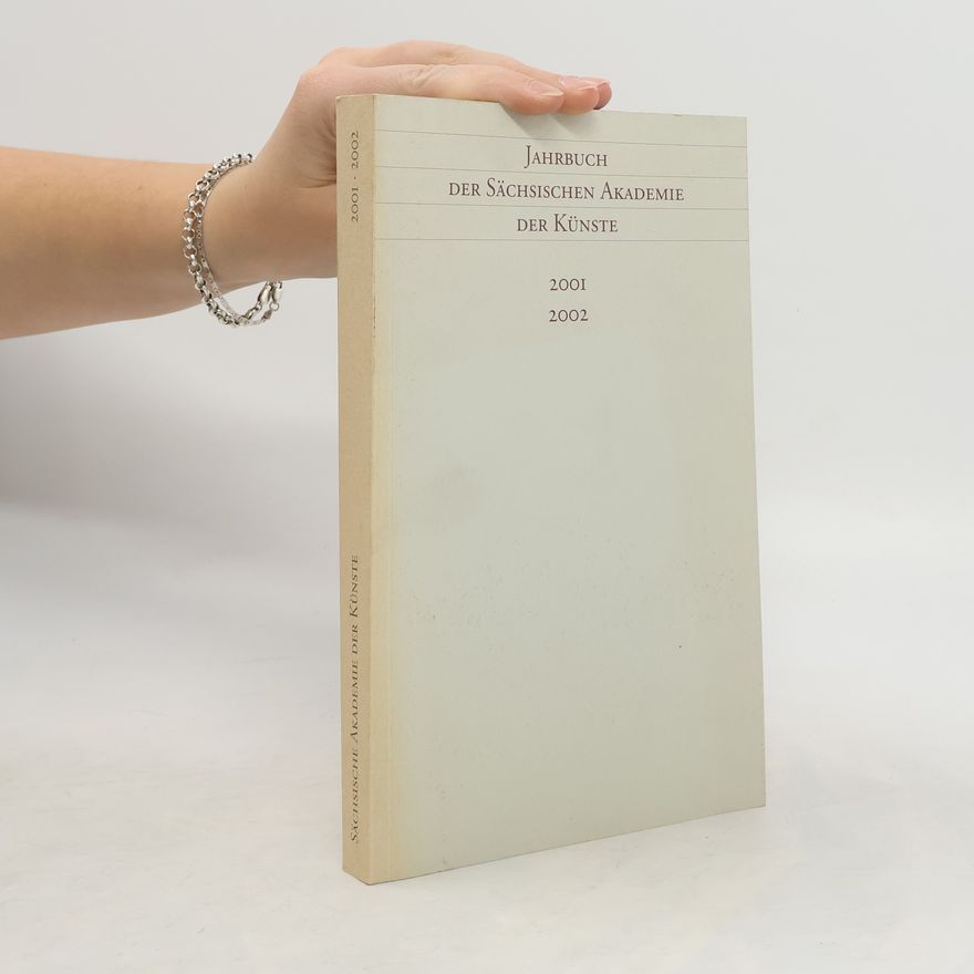 Autorenkollektiv Jahrbuch der Sächsischen Akademie den Künste. 2001-2002