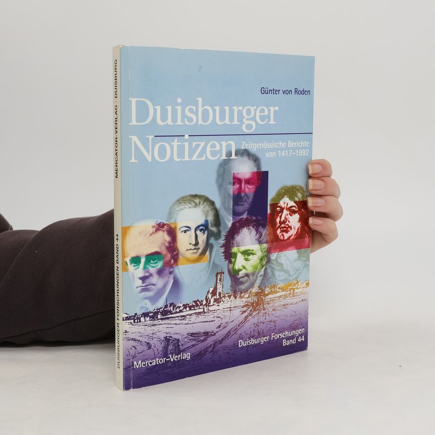 Günter von Roden Duisburger Notizen