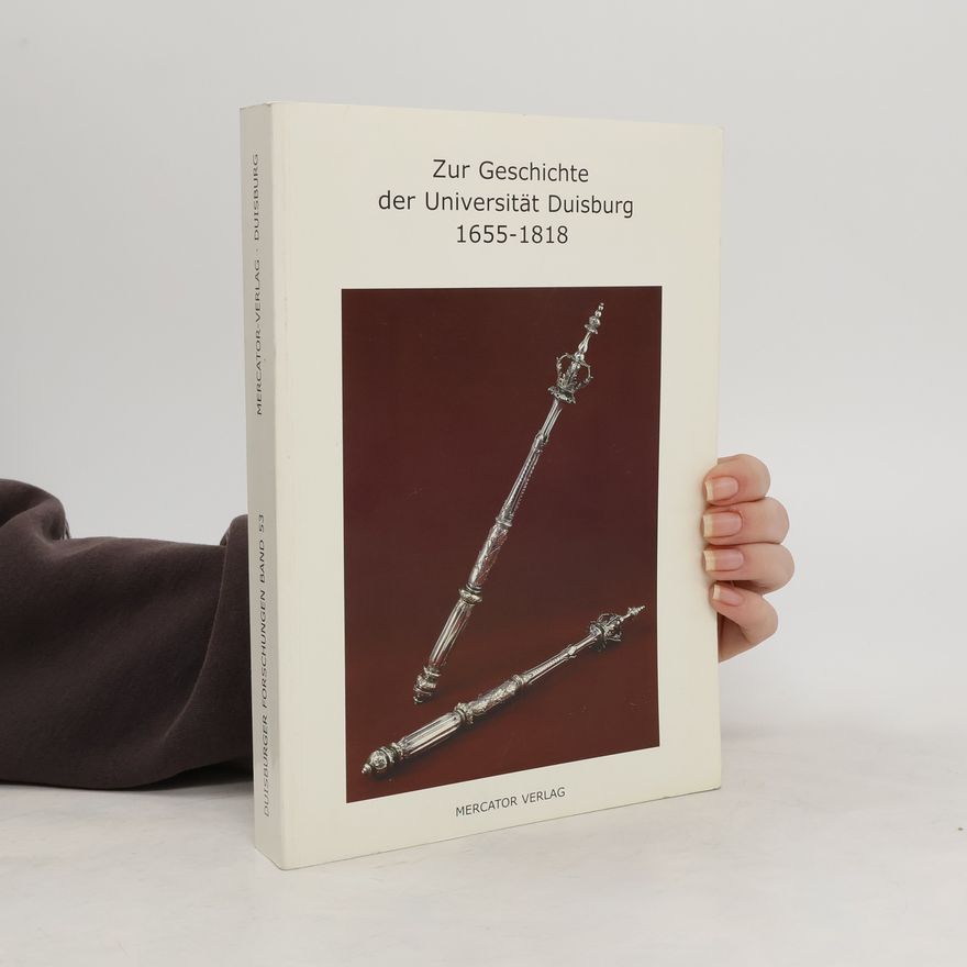 AA.VV. Zur Geschichte der Universität Duisburg 1655-1818