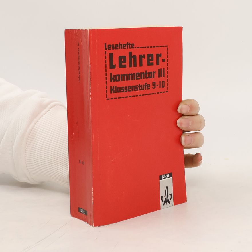 Autorenkollektiv Lesehefte-Lehrerkommentar III. Klassenstufe 9-10