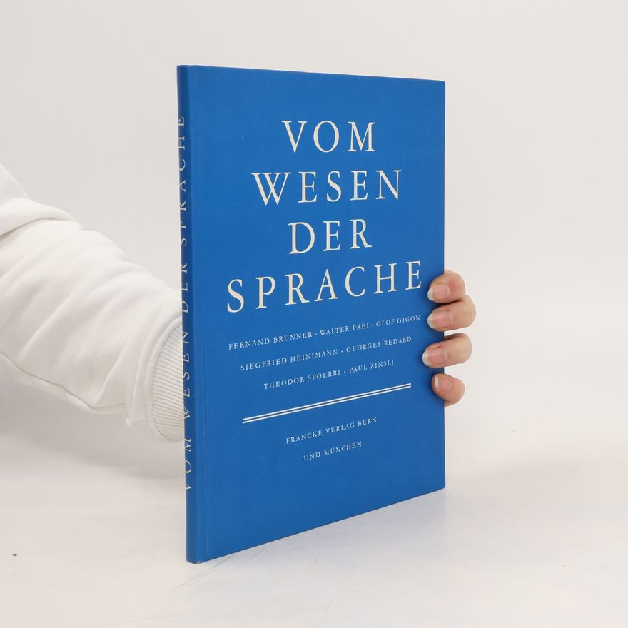 Autorenkollektiv Vom Wesen der Sprache