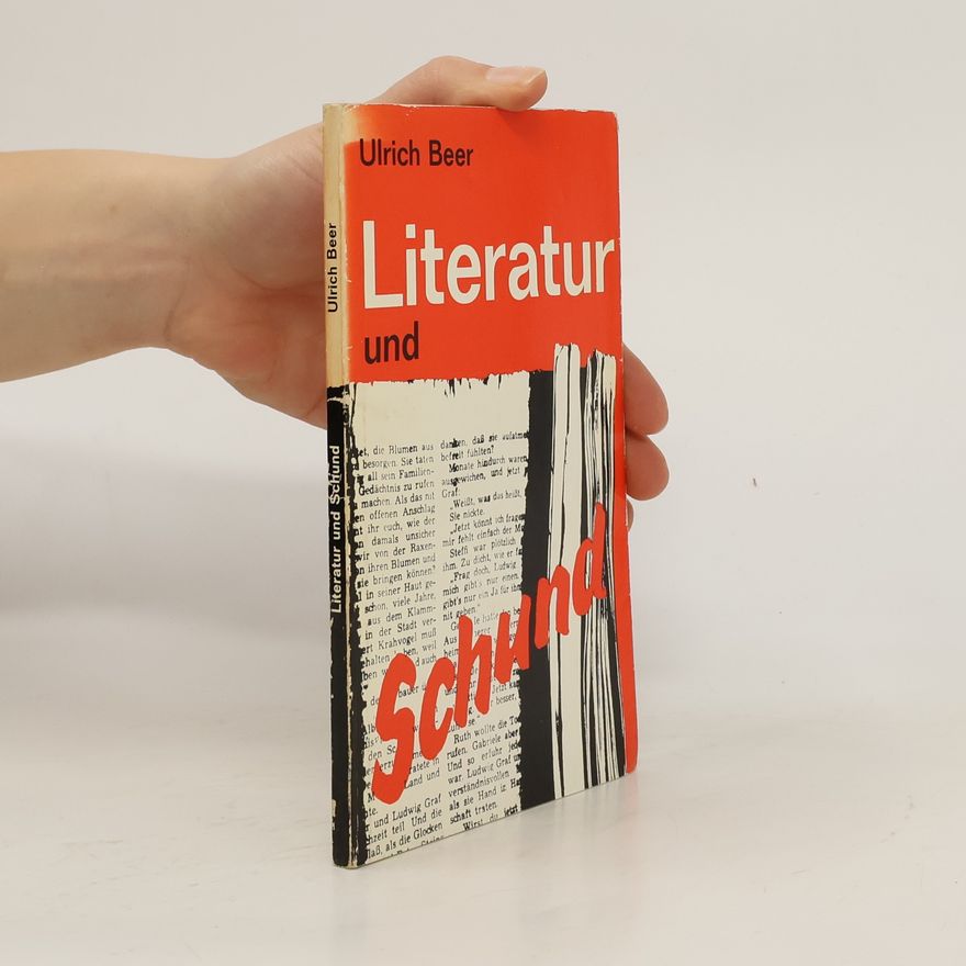 Ulrich Beer Literatur und Schund