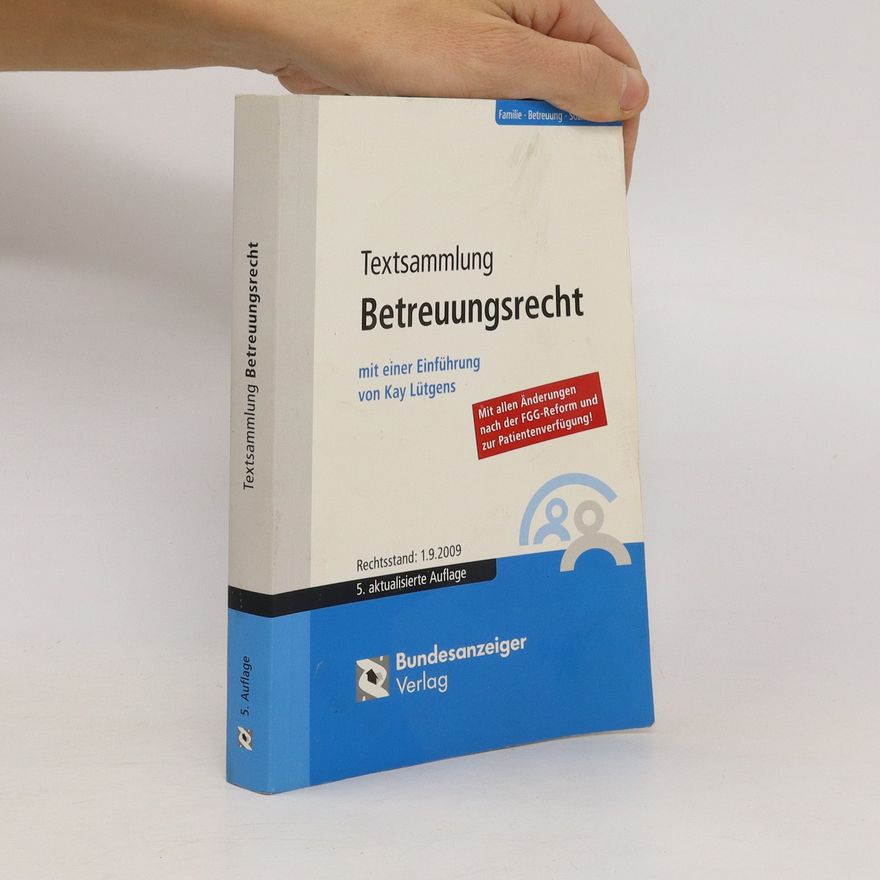 Kay Lütgens Textsammlung Betreuungsrecht